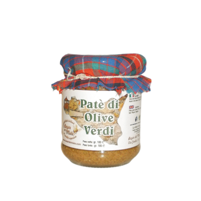 PATE' DI OLIVE VERDI 180gr